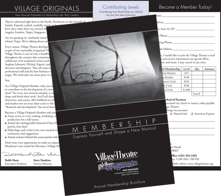 Village Originals Membership Brochure
