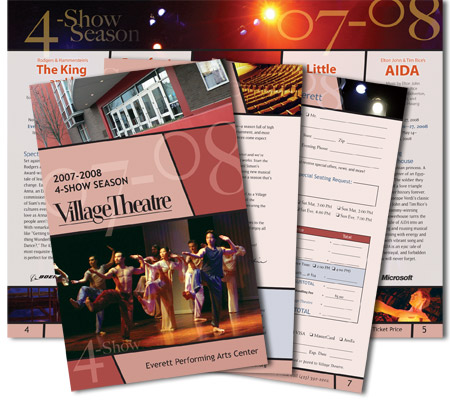 Village Theatre 2007-08 Season Brochure, Everett