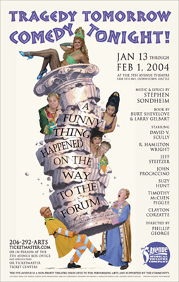 Poster for A Funny Thing Happened on the Way to the Forum